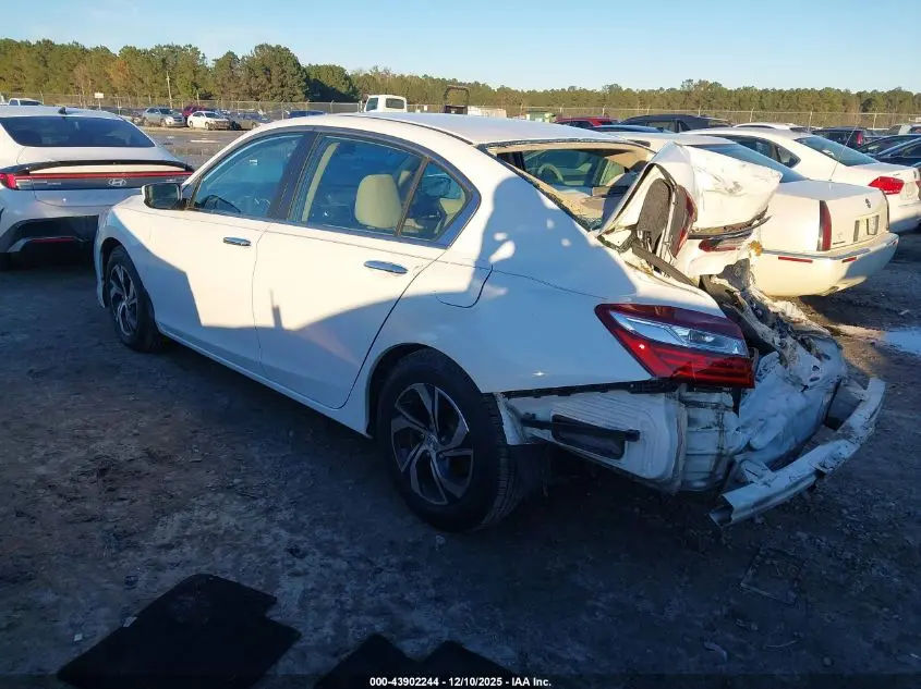 2016 HONDA ACCORD LX