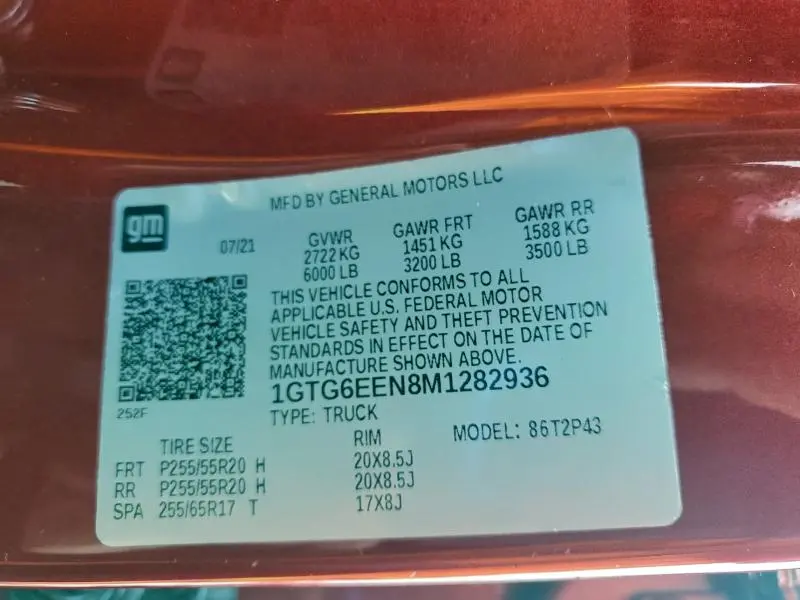 2021 GMC CANYON DENALI  