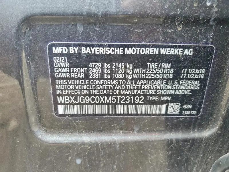 2021 BMW X1 XDRIVE28I  