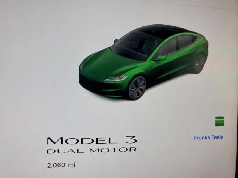 2026 TESLA MODEL 3   