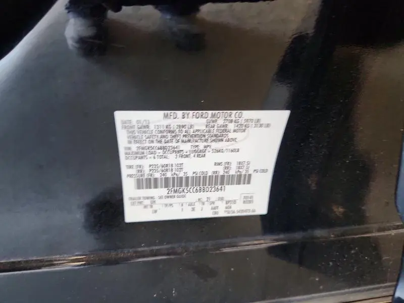 2011 FORD FLEX SEL  