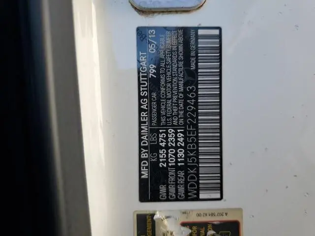 2014 MERCEDES-BENZ E 350  