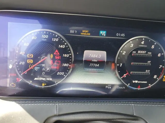 2018 MERCEDES-BENZ S 63 AMG  