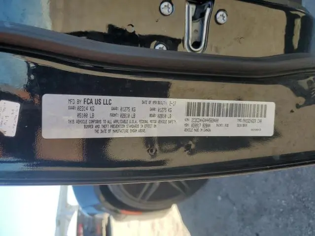 2017 DODGE CHARGER SXT  