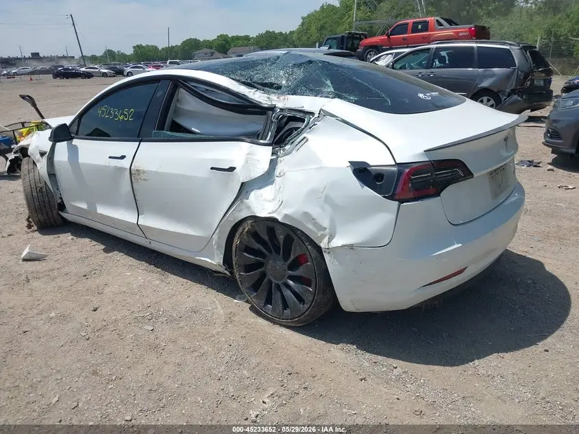 2022 TESLA MODEL 3 PERFORMANCE DUAL MOTOR ALL-WHEEL DRIVE