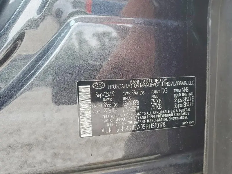 2023 HYUNDAI SANTA FE SE  