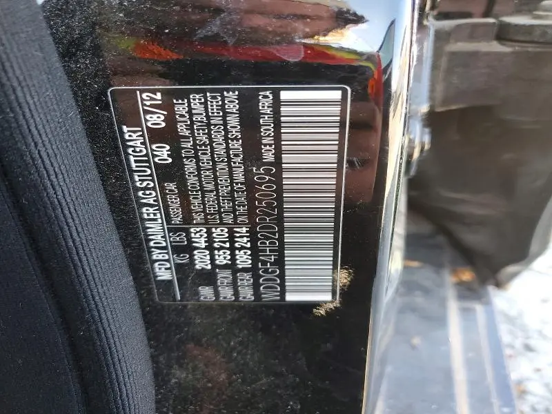 2013 MERCEDES-BENZ C 250  