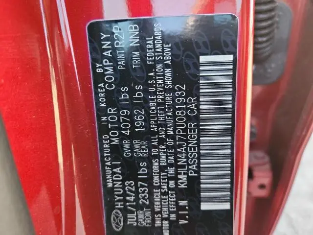 2023 HYUNDAI ELANTRA LIMITED  