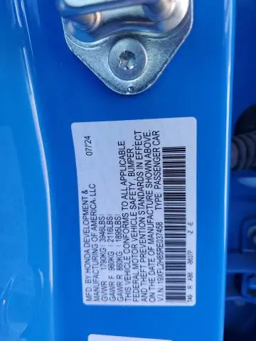 2024 HONDA CIVIC SPORT  