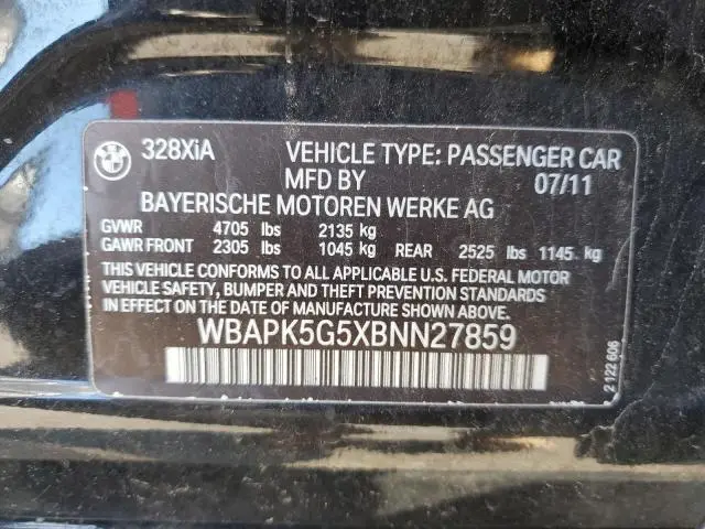 2011 BMW 328 XI SULEV  