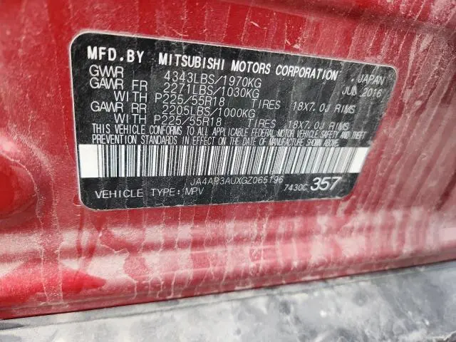 2016 MITSUBISHI OUTLANDER SPORT ES