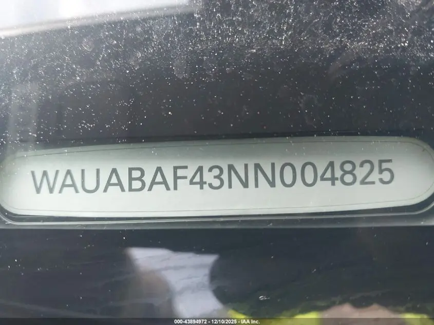 2022 AUDI A4 PREMIUM 40 TFSI QUATTRO S TRONIC