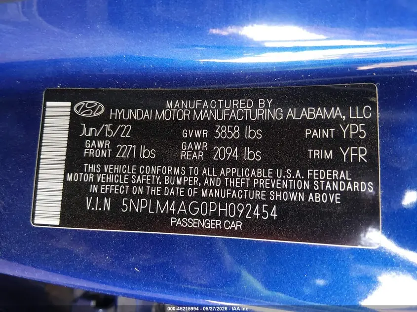2023 HYUNDAI ELANTRA SEL