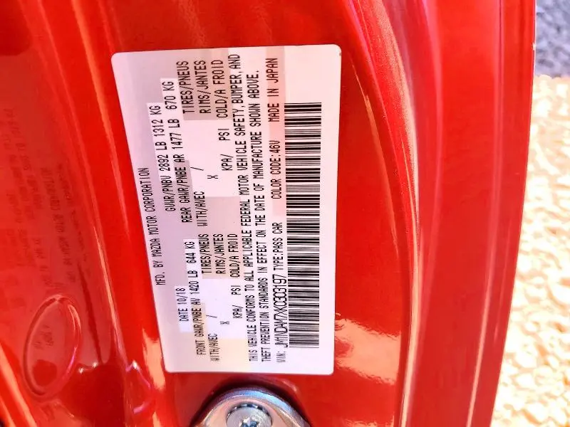 2019 MAZDA MX-5 MIATA GRAND TOURING  