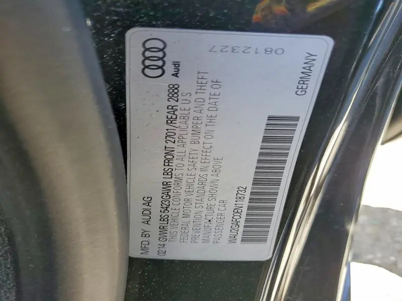 2014 AUDI A7 PRESTIGE  