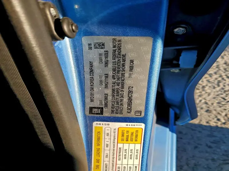 2017 CHEVROLET SPARK LS  