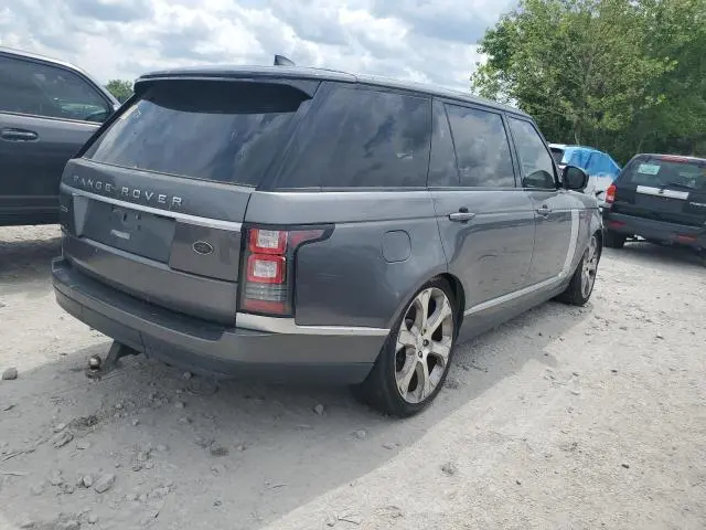 2017 LAND ROVER RANGE ROVER SUPERCHARGED  