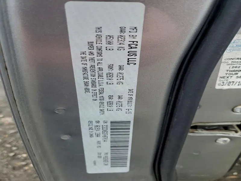 2015 DODGE CHARGER SE  