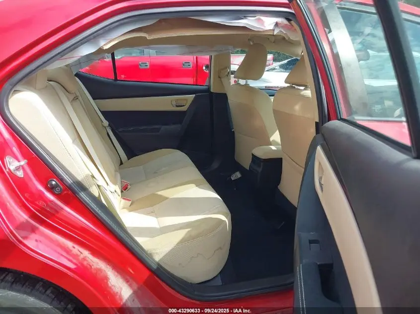 2017 TOYOTA COROLLA LE