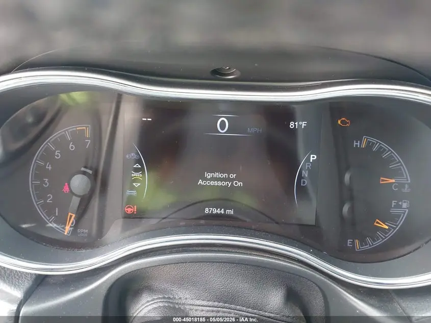 2018 JEEP GRAND CHEROKEE LIMITED 4X2
