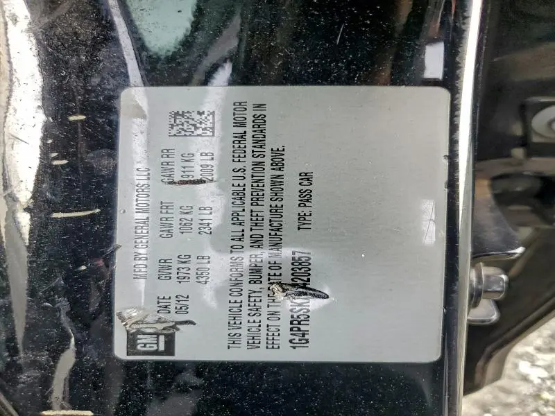 2012 BUICK VERANO CONVENIENCE  