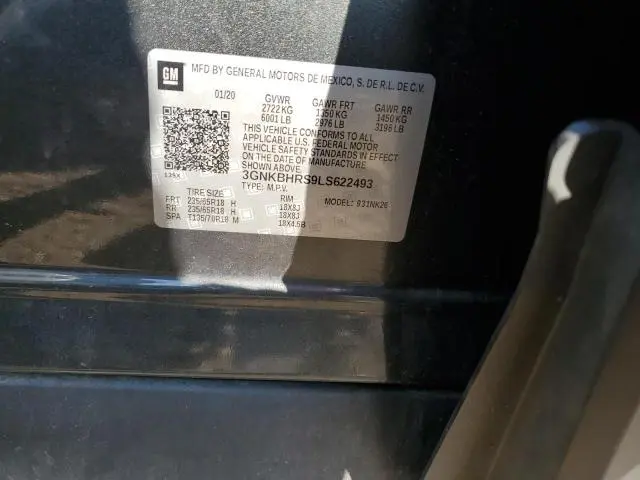 2020 CHEVROLET BLAZER 2LT  