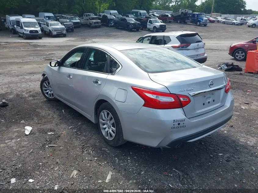 2017 NISSAN ALTIMA 2.5/2.5 S/2.5 SL/2.5 SR/2.5 SV