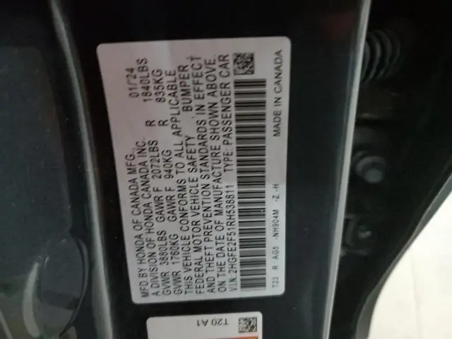 2024 HONDA CIVIC SPORT