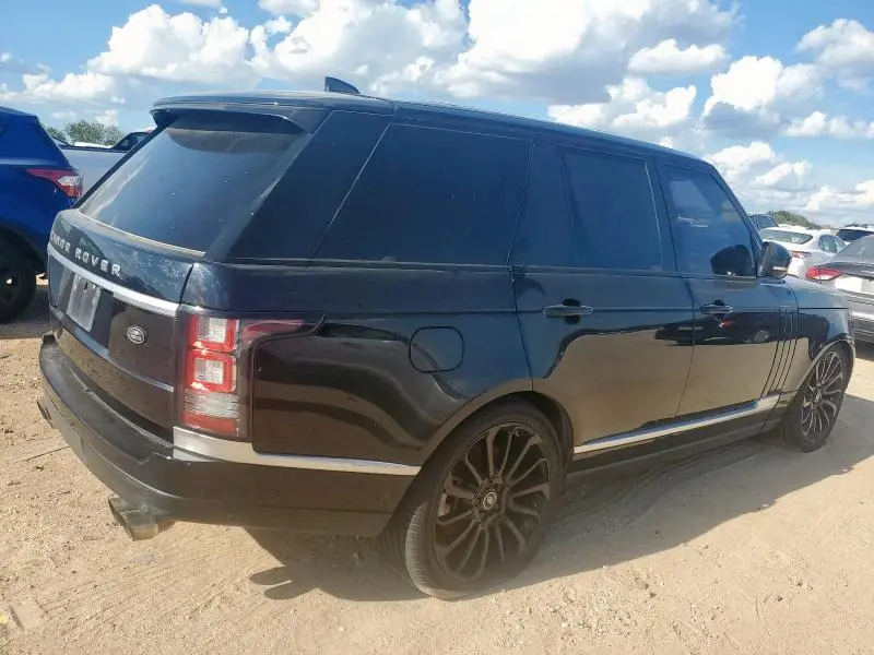 2017 LAND ROVER RANGE ROVER SUPERCHARGED  