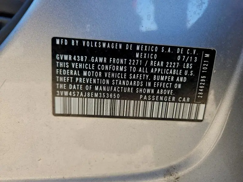 2014 VOLKSWAGEN JETTA GLI  