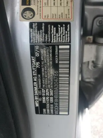 2011 MERCEDES-BENZ E 350 4MATIC  