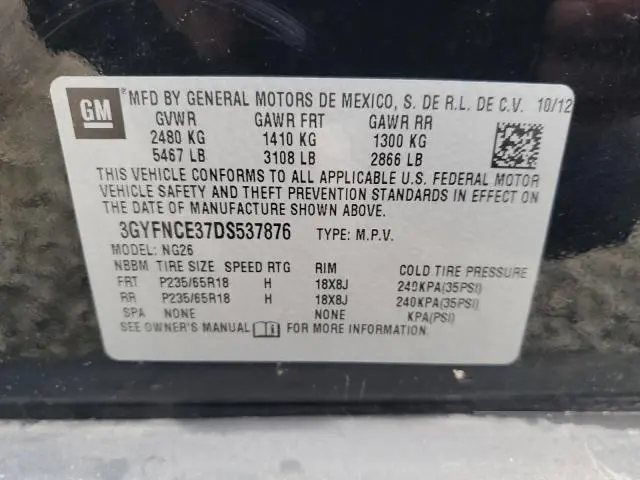 2013 CADILLAC SRX LUXURY COLLECTION  