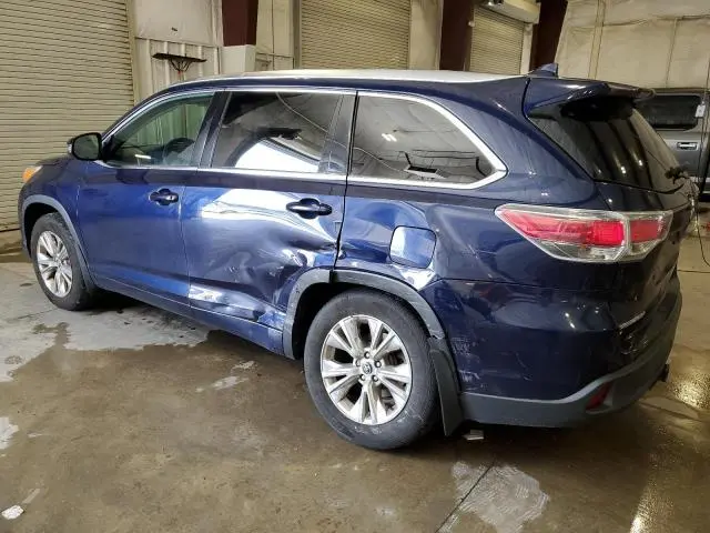 2016 TOYOTA HIGHLANDER XLE  