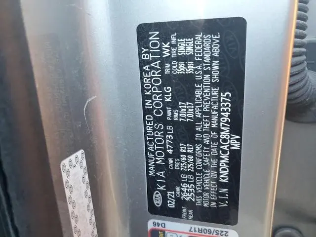 2021 KIA SPORTAGE LX  