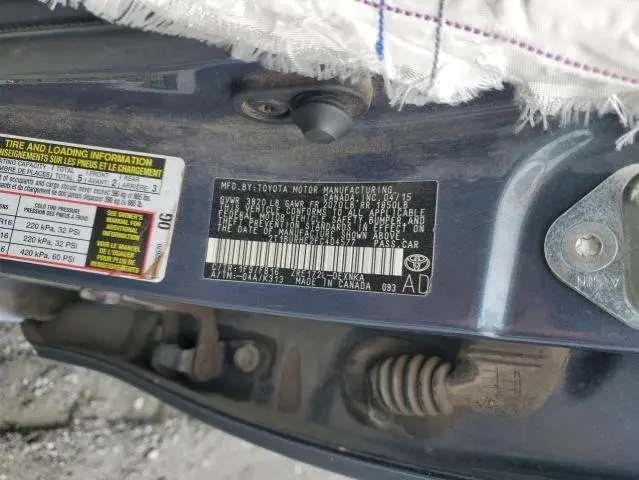 2015 TOYOTA COROLLA L  