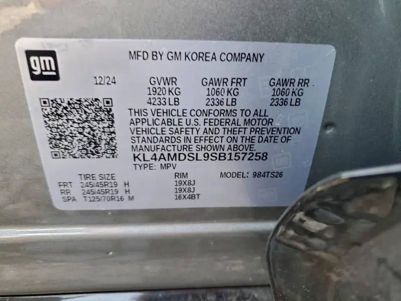 2025 BUICK ENCORE GX SPORT TOURING  