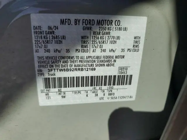 2024 FORD MAVERICK XL  