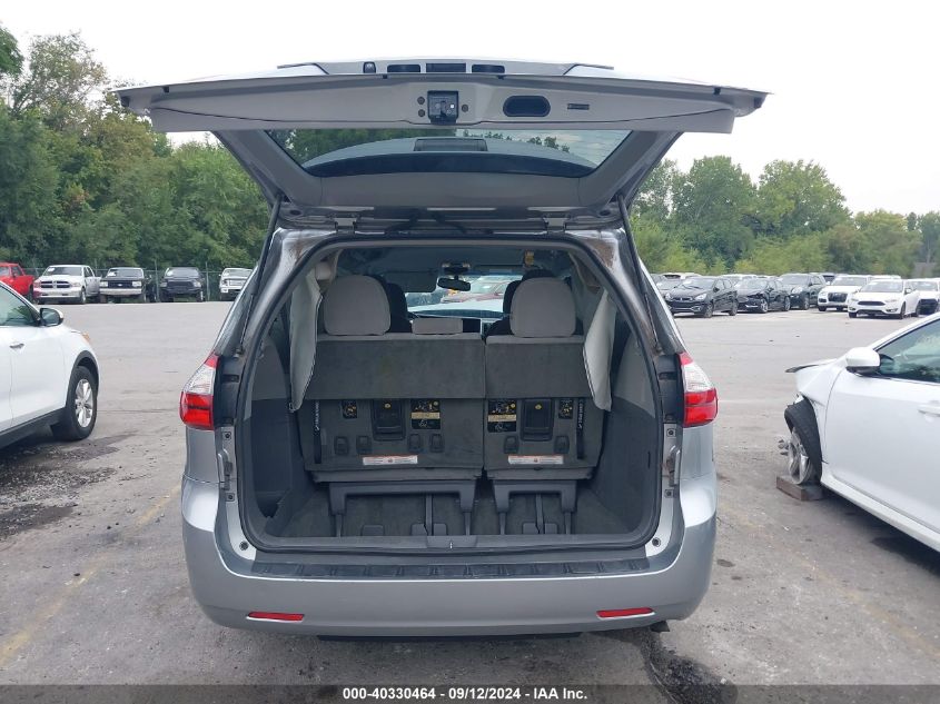 2015 TOYOTA SIENNA LE 7 PASSENGER