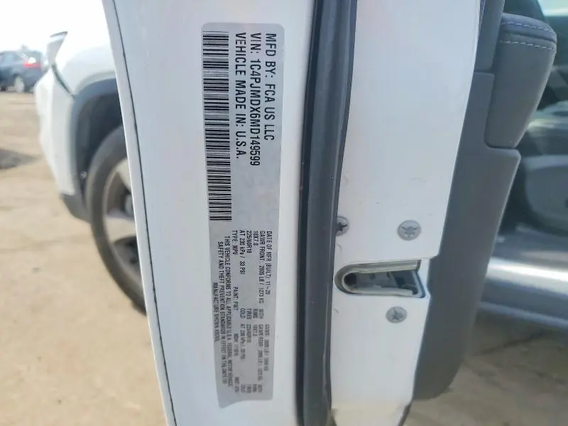 2021 JEEP CHEROKEE LIMITED  
