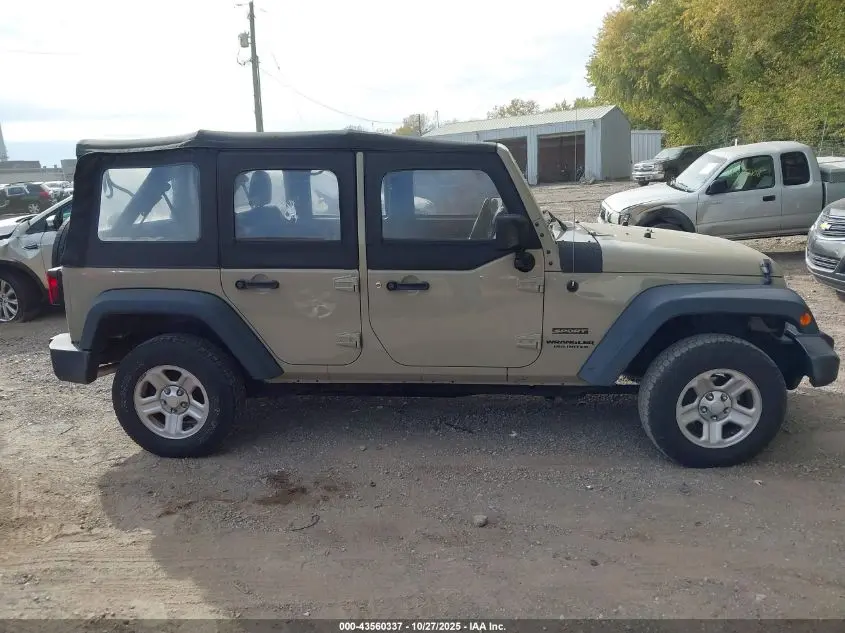 2017 JEEP WRANGLER UNLIMITED SPORT 4X4