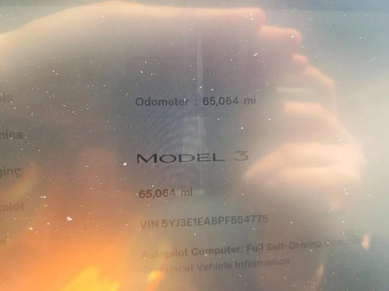 2023 TESLA MODEL 3   