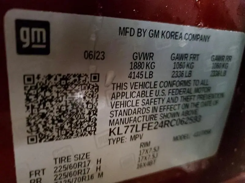 2024 CHEVROLET TRAX LS  