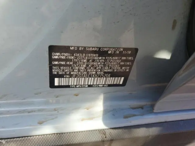 2019 SUBARU CROSSTREK PREMIUM  