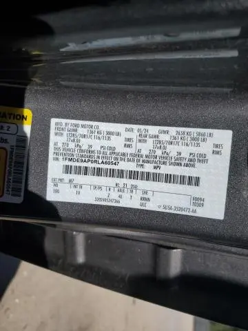 2024 FORD BRONCO BADLANDS  