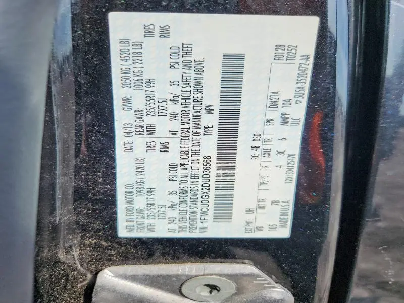 2013 FORD ESCAPE SE  