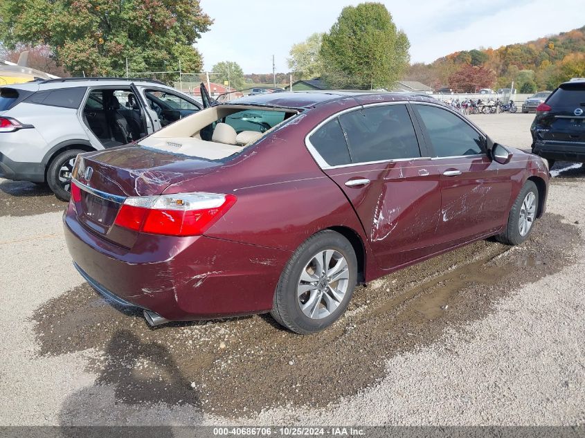 2015 HONDA ACCORD LX