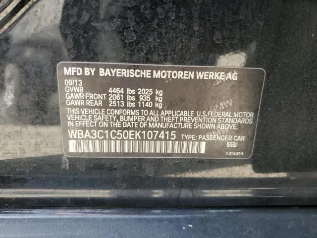 2014 BMW 328 I SULEV  