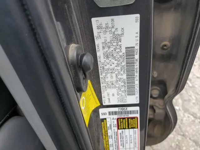 2013 TOYOTA TACOMA DOUBLE CAB PRERUNNER  