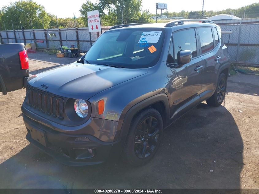 2017 JEEP RENEGADE ALTITUDE FWD