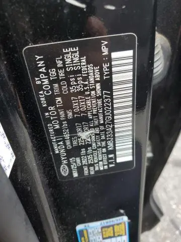 2016 HYUNDAI TUCSON LIMITED  